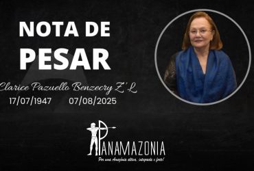 Nota de Pesar pelo falecimento da Professora Clarice Pazuello Benzecry Z